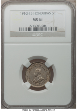 5 Cents 1916 H