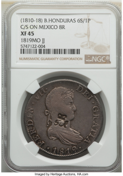 6 Shilling 1 Penny 1819 (1810-18)