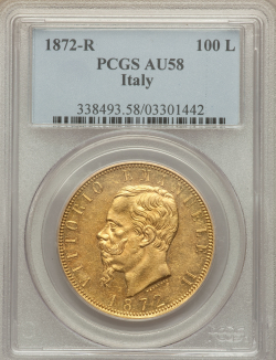 100 Lire 1872